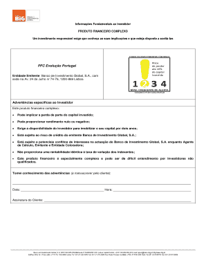 Informações Fundamentais ao Investidor