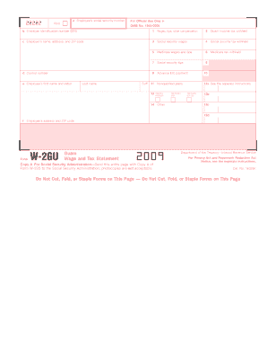 Form W-2GU Guam Wage and Tax Statement