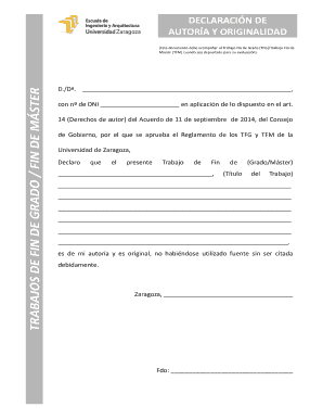 DECLARACIÓN DE AUTORÍA Y ORIGINALIDAD
