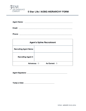5Star Life Insurance Agent License Agreement