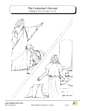 Centurion's Servant Bible Study