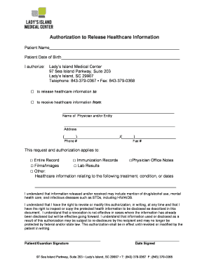 LIMC Authorization For Release Form.doc