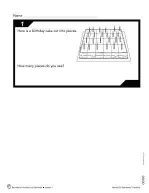 Equivalent Fractions Worksheet