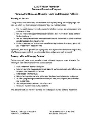 Tobacco Cessation Counseling Workbook