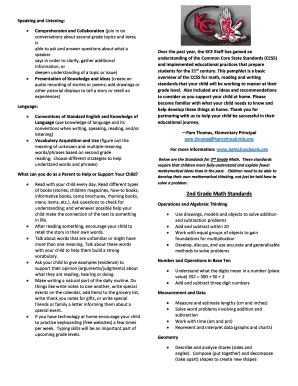 2nd Grade Math Standards - Kent City Middle School - kentcityschools