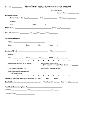 Event Registration Form