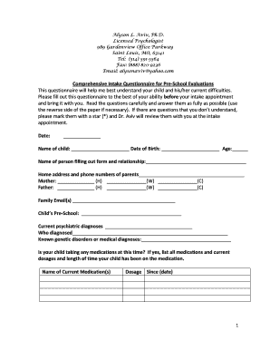 Form preview