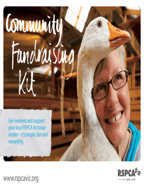 RSPCA Victoria Fundraising Kit