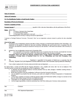 Independent Contractor Agreement