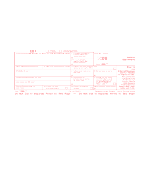 Form 1098-T Tuition Statement
