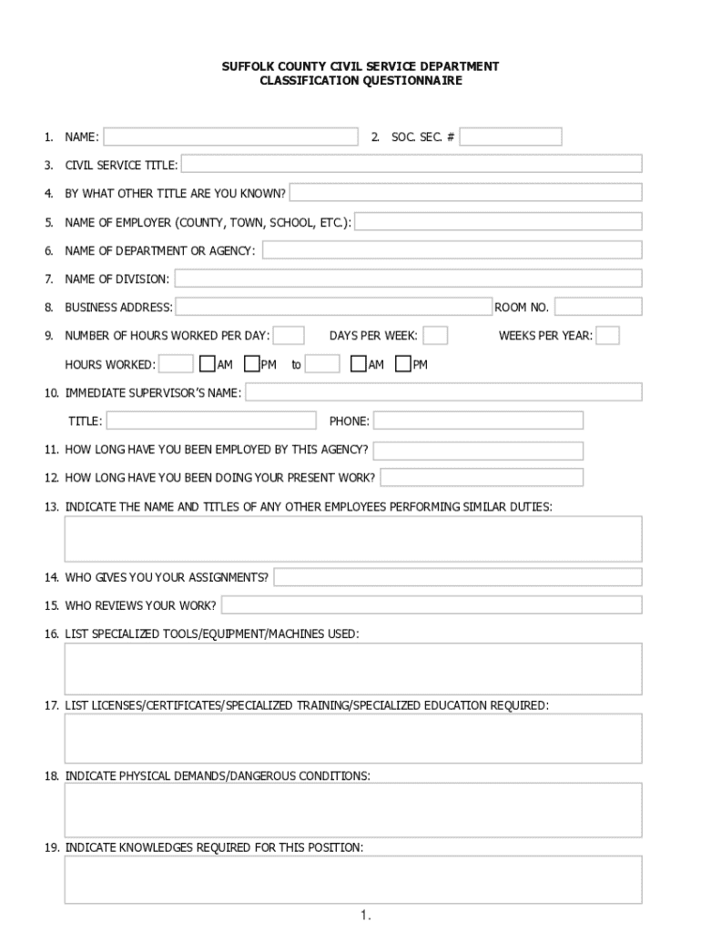 Questionnaire suffolk county civil Fill out & sign online DocHub