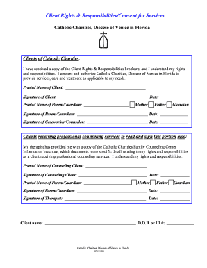 Client Rights & Responsibilities Consent Form