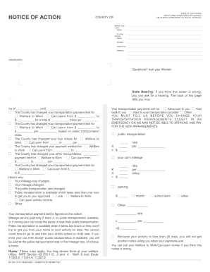 California Transportation Payment Notice