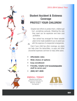 Student Accident & Sickness Insurance Enrollment Form