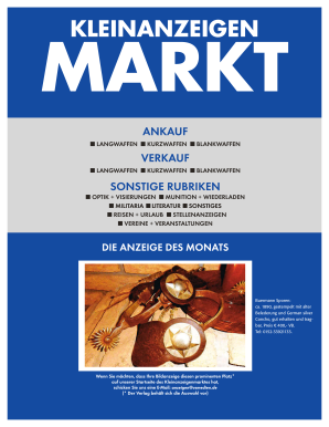 VISIER-Anzeigen Bestellcoupon