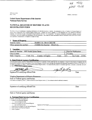 National Register of Historic Places Registration Form