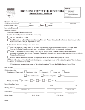 Student Registration Form