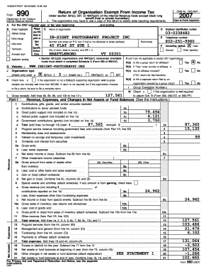 Form 990 2007
