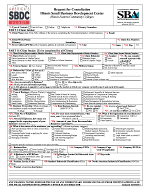 Request for Consultation Form