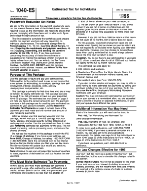 Form 1040-ES