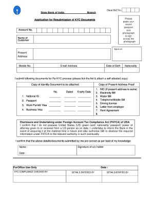 KYC Document Resubmission Form