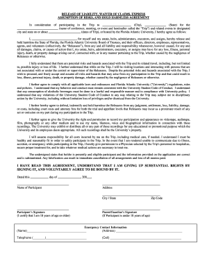 Student Travel Code of Conduct Agreement