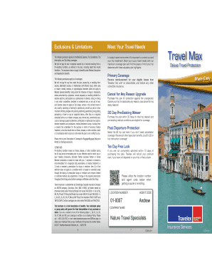 Travel Insurance Enrollment Form