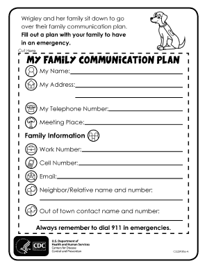 Family Communication Plan