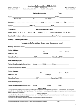 Patient Registration Form
