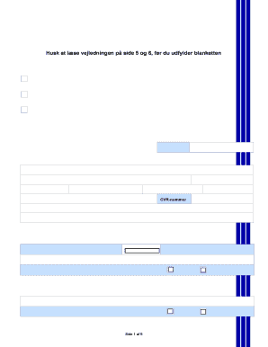 Danish Self-Employed Unemployment Declaration Form
