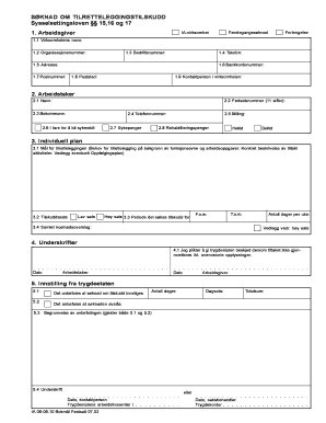 Norwegian Adaptation Grant Application