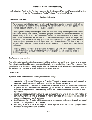 Consent Form for Pilot Study - linnaya graf