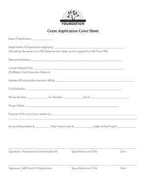 irs fax cover letter