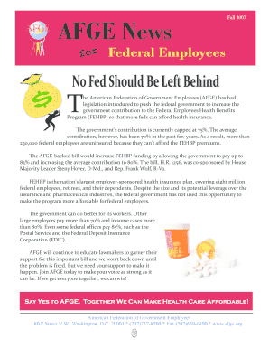 Federal Employee Payroll Deduction Form