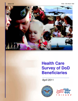 DoD Health Care Survey of Beneficiaries