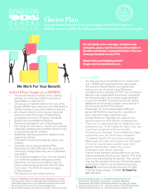 Dominion Dental Enrollment Form