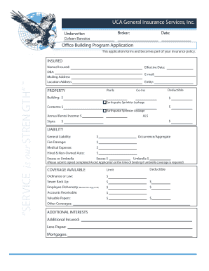 Office Building Program Application