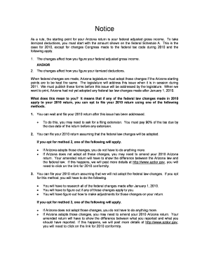 Arizona Form 140NR Nonresident Personal Income Tax Return