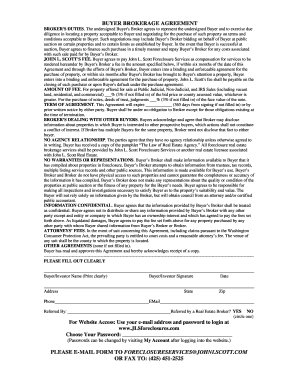 Buyer Brokerage Agreement