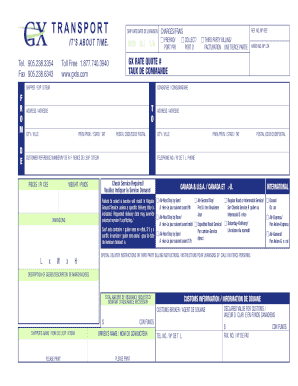 Shipping Form