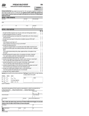California Physician's Health Report 546A
