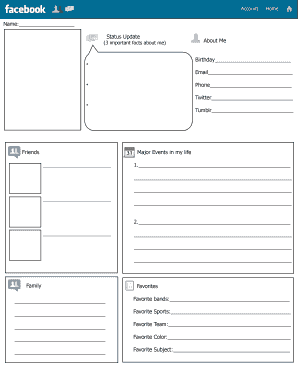 Personal Profile Form