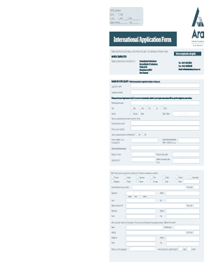 Ara Institute of Canterbury Withdrawal and Refund Policy Form