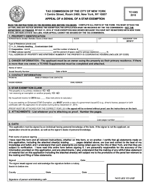 Appeal of a Denial of a STAR Exemption