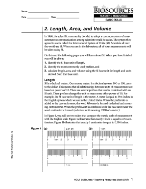 Basic Skills Worksheet