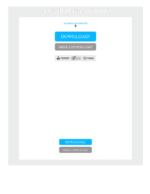 Atv bill of sale form pdf - WordPresscom