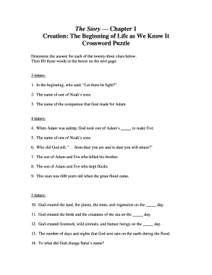 Crossword Puzzle