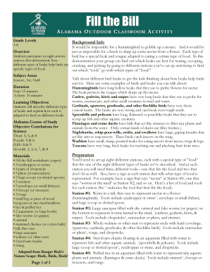 Alabama Outdoor Classroom Activity