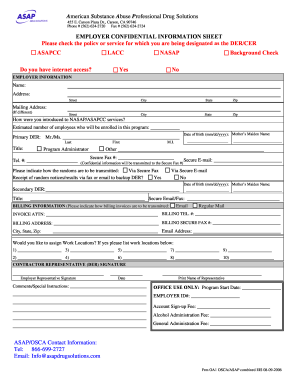 Los Angeles Clean Card Drug Testing Agreement