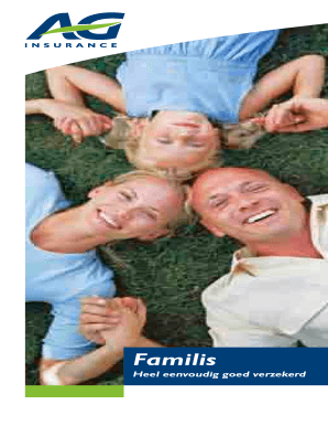 Familis Verzekeringsvoordelen Formulier